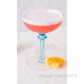 Kaca jernih Crystal Martini Cocktail Glass Wine Goblet